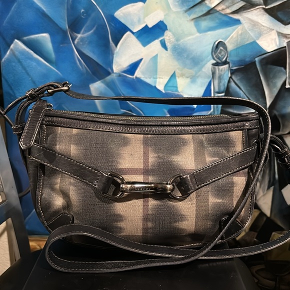 BURBERRY OMBRÉ NOVA CHECK Crossbody bag and wallet - Picture 2 of 5